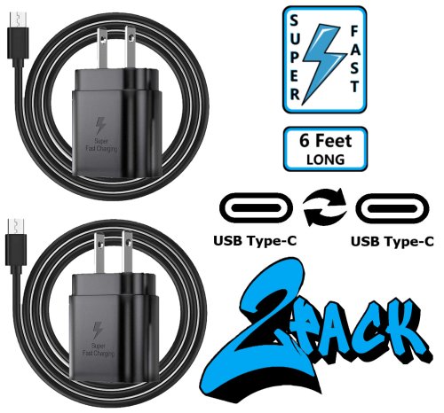 Super Fast USB Charger Cord Bundle for Galaxy S Series