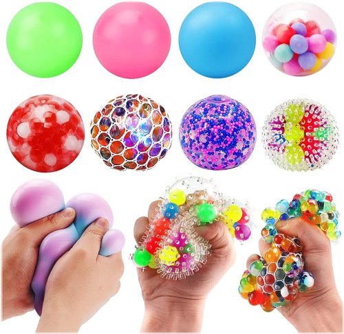 Squishy Sensory Toys Set for Stress Relief and Relaxation