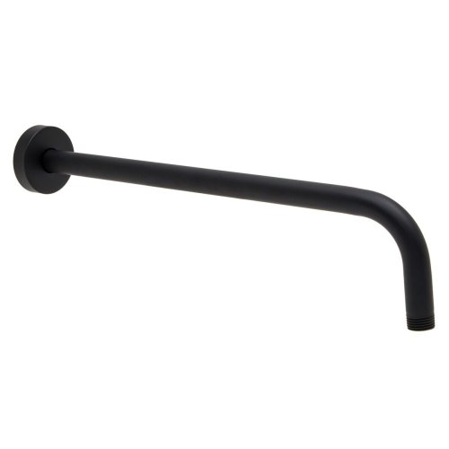 Elegance Reach Matte Black Shower Arm