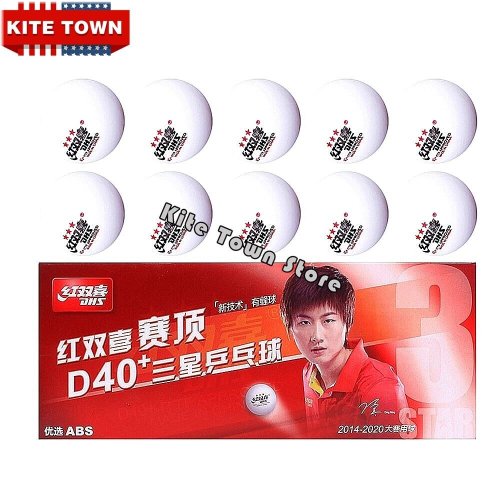 DHS D40+ ABS Ping Pong Balls