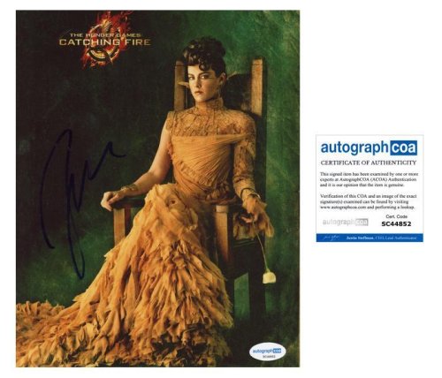 The Hunger Games: Catching Fire" Jena Malone Authentic Autographed Photo
