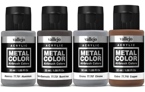 Metallic Lustre Acrylic Paints