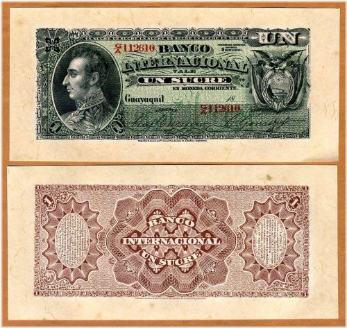 Andean Treasure Banknote