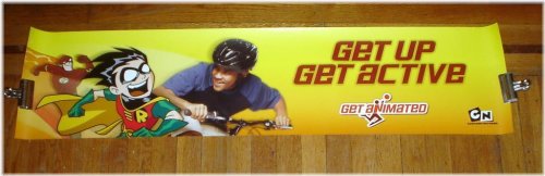 Teen Titans Subway Banner Poster (2005)