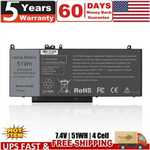 E5M10 51wh Replacement Battery