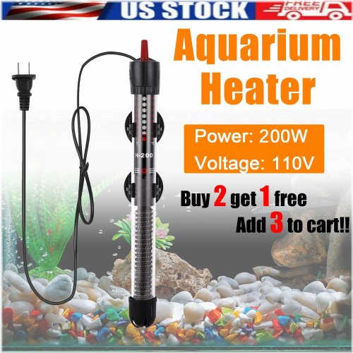 Submersible Thermostat Heater - 200W