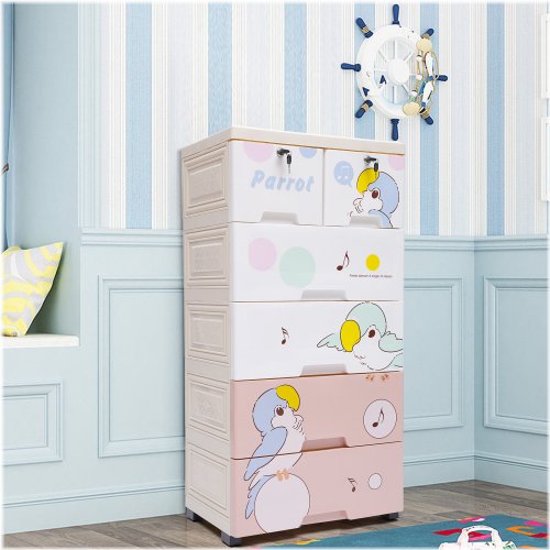 Retro Storage Drawer Set