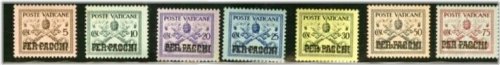 Vatican City Parcel Post Stamps - 1931 Collection