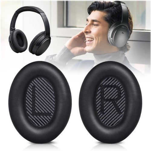ComfortCush Ear Pads for Bose QC35/QC35 II Headphones - Soft Replacement Cushions