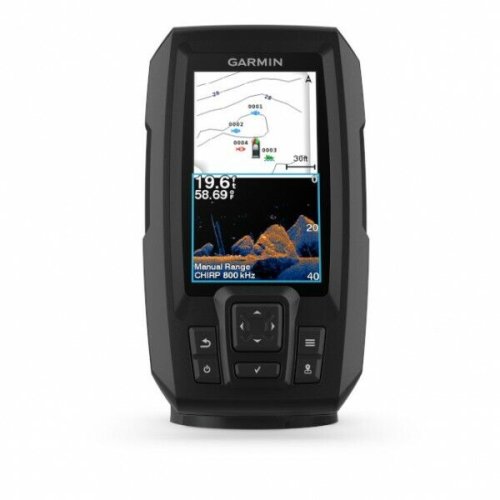 Vivid 4cv Marine Fishfinder with GT20-TM Transducer by Garmin