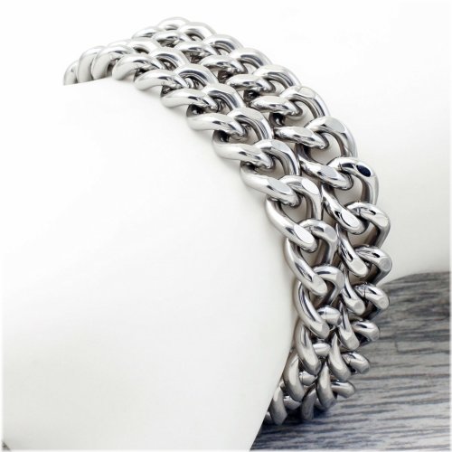 Cuban Link Steel Bracelet
