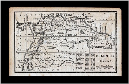 The South American Expedition Map