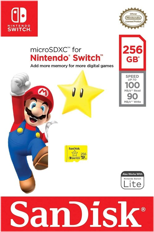 SwitchBoost 256GB Memory Card by SanDisk