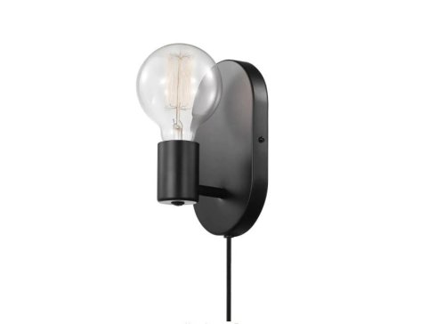 Linus Black Wall Light