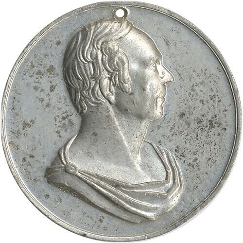 1832 Henry Clay Togated Bust Political Campaign Medal - HC 1832-1