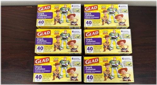 Zipper Seal Snack Bags - Bulk Pack of 240