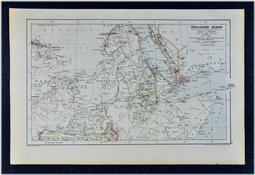 African Cartographic Heritage: c1885 Hartleben Map Collection