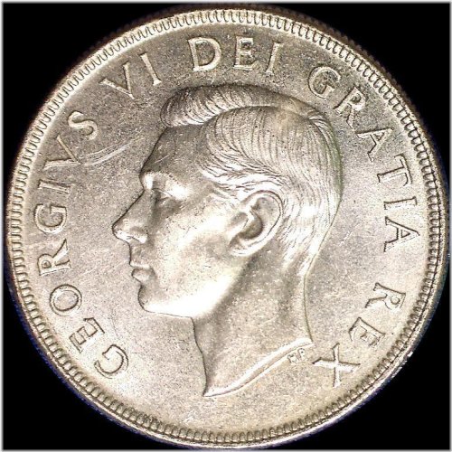 Vintage Canadian Silver Dollar