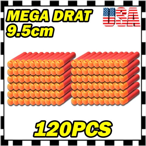 Mega Foam Dart Refill Pack - Red (120 Count)