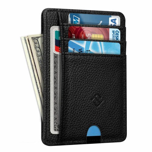 SlimShield Leather Wallet