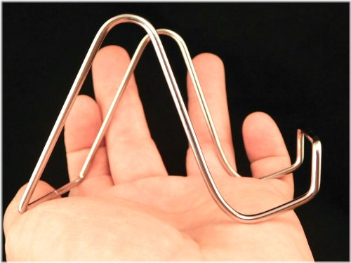 Chrome Mini Easel Stand