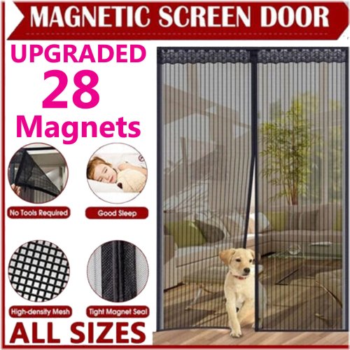 Magnetic Mesh Curtain