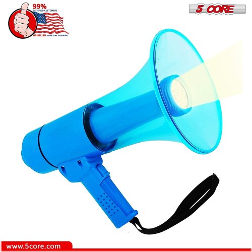 Waterproof Megaphone with Loud Siren and Battery