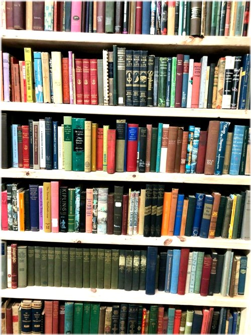 Heritage Library: A Vintage Collection of 10 Assorted Hardcover Literature Books in Good Condition