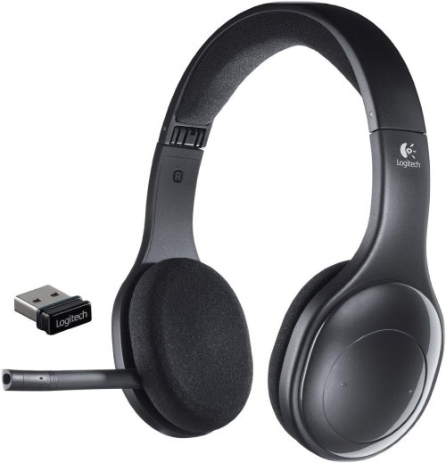 Wireless Mic-Enabled Headset by Logitech