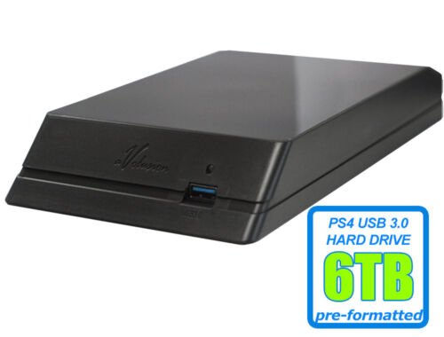 6TB External Hard Drive for Gaming Consoles