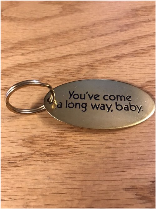 Vintage Virginia Slims Key Ring - Commemorating Progress