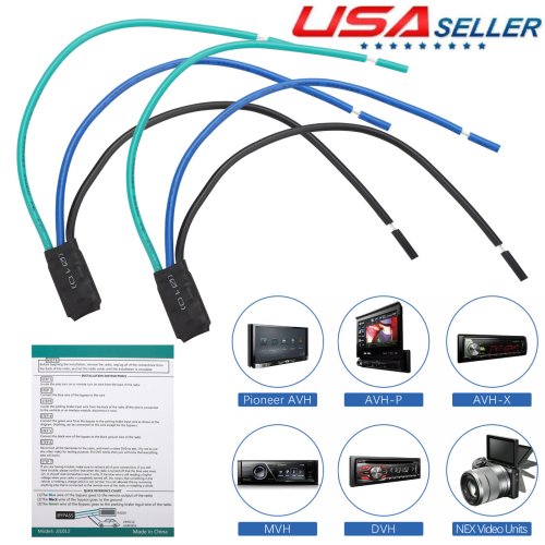 Pioneer AVH MVH DVH Parking Brake Video Override Bypass Kit