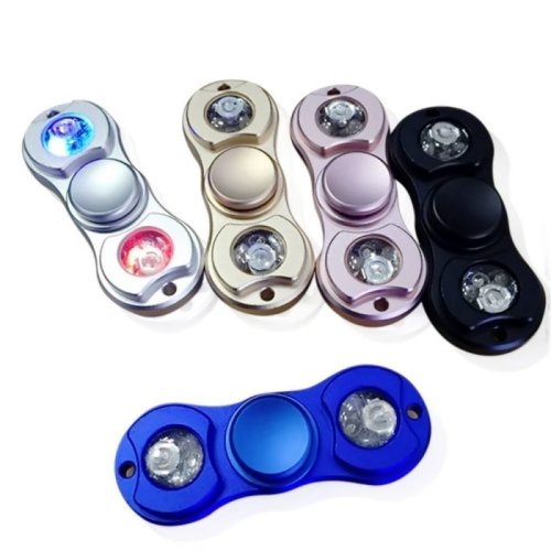 LED Aluminum Fidget Spinner - Wholesale Lot