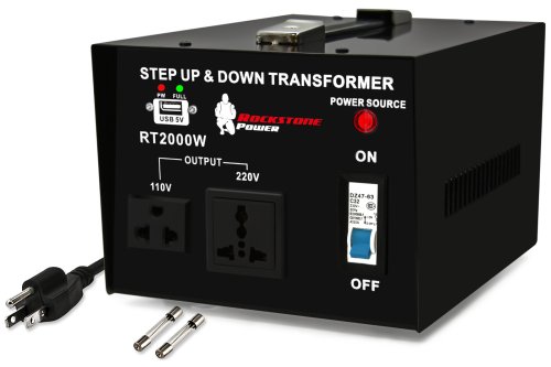 Voltage Converter Transformer - Step Up/Down 110V/120V/220V/240V