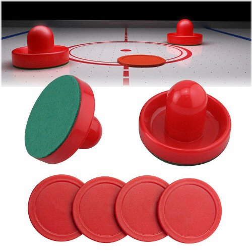 Home Game Air Hockey Kit with Pucks and Pushers