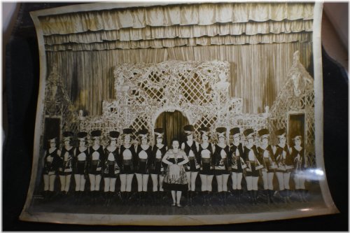 Vintage Vaudeville Photograph - Strand Studio Autographed Large Print