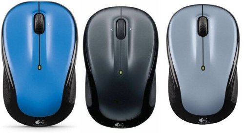 Compact Wireless Mouse with Unifying Receiver by Logitech