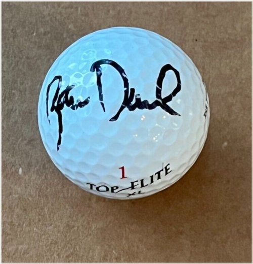 Signature Golf Ball by Beth Daniel with Certificate of Authenticity