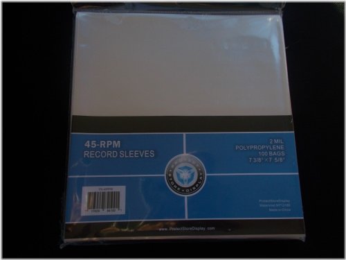 CrystalClear Vinyl Protection Sleeves - Pack of 100