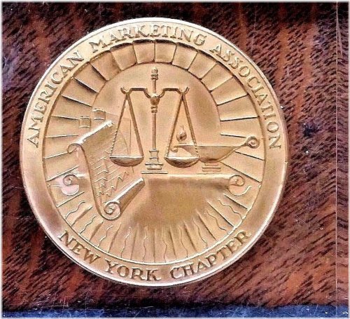 Pace College 1957 Annual Student Science Award Paperweight