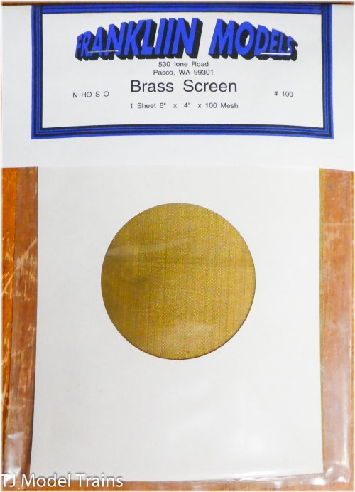 Brass Mesh Modeling Kit - 100 Mesh