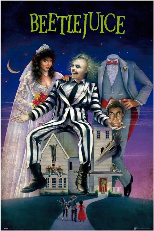 Classic Cinema Art Print - Beetlejuice (Regular Style)