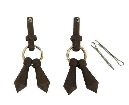 Rustic Jingle Bob Spurs Set