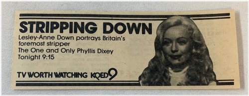 Vintage TV Ad Tribute: Lesley-Anne Down & Phyllis Dixey