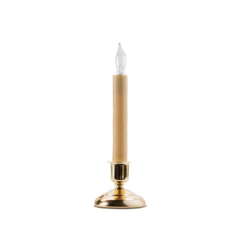 Brass Glow Window Candle