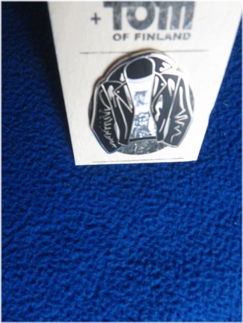 Leather Jacket Pride Pin