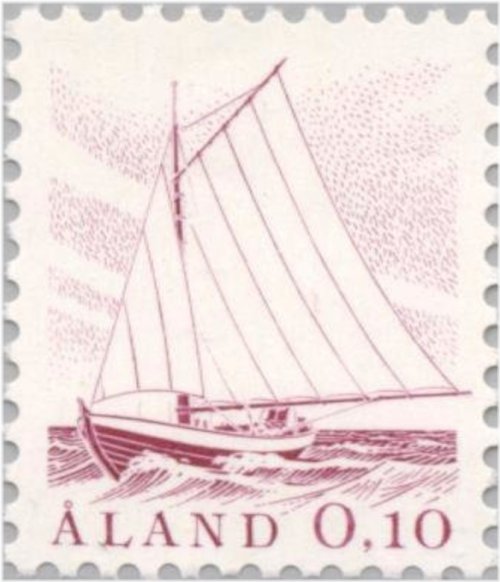 Sailing Boat 1985 Stamp