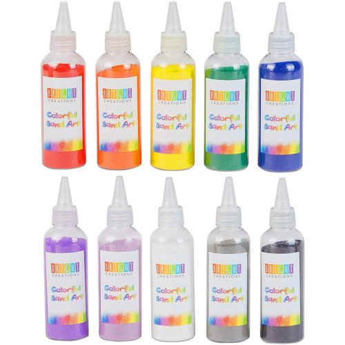 Rainbow Sand Bottles Craft Kit