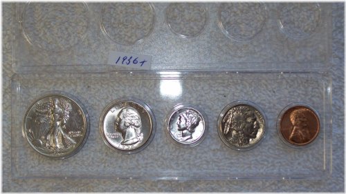 1936 Philadelphia Mint Uncirculated Set