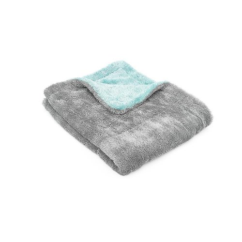 Aqua & Grey Twist Drying Towel